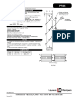 Backdraft Damper: Standard Construction