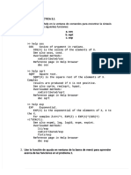 PDF Ejercicios de Matlab