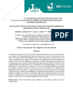 Evaluación Del Uso de Mallas Electosoldadas Con Poca Ductilidad