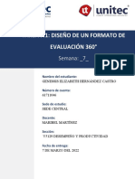 S7 - Tarea 7.1 - Diseño de Un Formato de Evaluación 360°