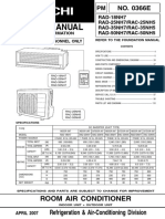 Service Manual: Room Air Conditioner