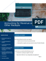 Course Material 5 - Account For Revenue and Other Receipts