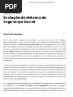 Evolução Do Sistema de Segurança Social - Seg-Social - PT 23 Paginas