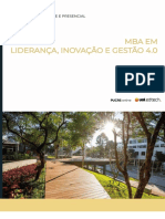 Mba em Liderança, Inovação E Gestão 4.0: Guia Do Curso Modalidades Online E Presencial