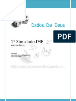 Dados de Deus - Simulado IME (Matemática) )