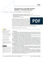 Low Molecular Weight Hyaluronic Acid (500-730 Kda) Injections in Tendinopathies-A Narrative Review