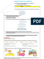 Actividades Puntuales Del Aprendiente. Octubre