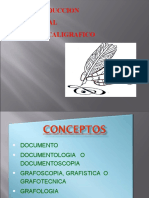 Introducción Pericia Caligrafica - Documentología