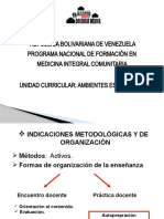 Inducción Ambientes Especificos