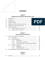 Sumário: Capítulo 1 Introdução Ao Direito Processual Civil