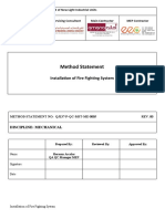 MS For Fire Fighting System