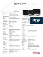 Benevision N12/N15/N17: Physical Specifications