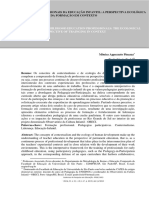 OBECI Desenvolvimento de Profissionais Da Educação Infantil - A Perspectiva Ecológica Da Formação em Contexto