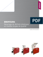 Broyeurs: Recyclage de Déchets Plastiques en Matière Broyée de Qualité