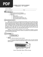 Science 7 Quarter 3 LAS 4