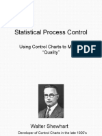 Statistical Process Control: Using Control Charts To Monitor "Quality"