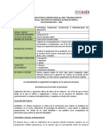 Planeación Quincenal (28 Al 11 de Marzo 2022) Semana 25-26 - 2° B Tecnologías. Preparación y Conservación de Alimentos.-1