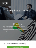 The Psychiatric Interview 