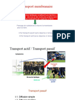 Le Transport Membranaire