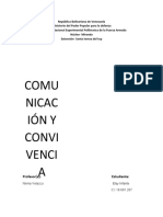 Trabajo de Comunicacion y Convivencia Vanessa