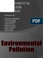 Environmental and Water Pollution