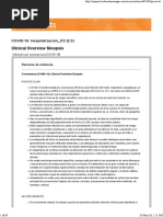 COVID 19 Planta de Hospitalizacion Espanol COLOMBIA 2020 05 07