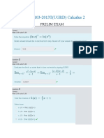 MATH-6103-2013T (UGRD) Calculus 2: Prelim Exam