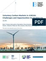 Voluntary Carbon Markets in ASEAN: Challenges and Opportunities For Scaling Up