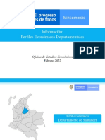 Perfiles Económicos Departamentales 2022