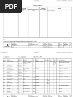 Design Values: Lube Oil System, Pipes 95 °C 8 Bar (G) Leak Test: Lquid Filled 24 H