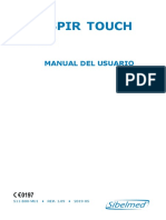 Datospir - Touch Manual and Maintenance