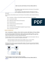 How To Configure A Direct Cable Connection With Windows XP Home Edition