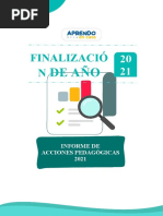 Informe de Acciones Pedagógicas 2021 Pri