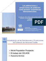 Celade Estimaciones y Proyecciones de Poblacion El Salvador 2021