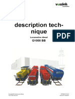 Description Tech-Nique: Locomotive Diesel