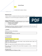 Exam Revision-Secret Trusts