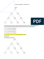 Exercício Do Conhecimento Estrutura de Dados - Tentativa 1 e 2