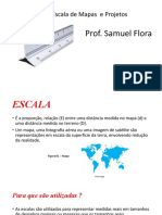 Aula Teórica 2 - Escalas de Mapas e Projetos.