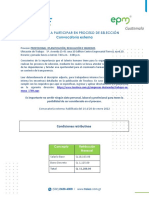 Profesional I Planificación Regulación e Ingresos EXTERNA