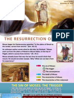 The Resurrection of Moses