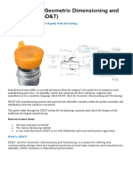 The Basics of Geometric Dimensioning and Tolerancing