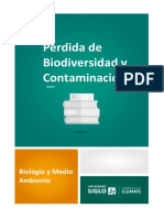 Pérdida de Biodiversidad y Contaminación