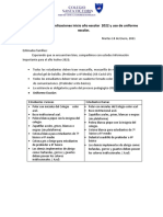 Circular Nº2 Indicaciones Inicio Año Escolar 2022 Colegio Santa Victoria