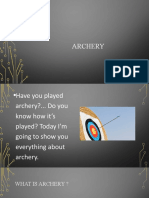 The Path of Archery