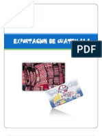 Productos de Exportación de Guatemala