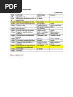 Retiro Asesores y Coordinadores MJVC