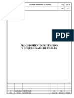 24210.0-Q4-PR-228-90 - Procedimiento de Tendido y Conexionado de Cables