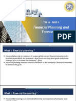 TM 10 - Financial Planning and Forecasting