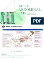 Acute Abdominal Pain: DR Naing Naing Oo Senior Lecturer