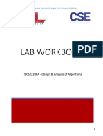 DAA Lab Work Book